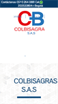 Mobile Screenshot of colbisagras.com